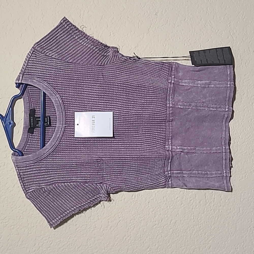 NWT Forever 21 Purple Top